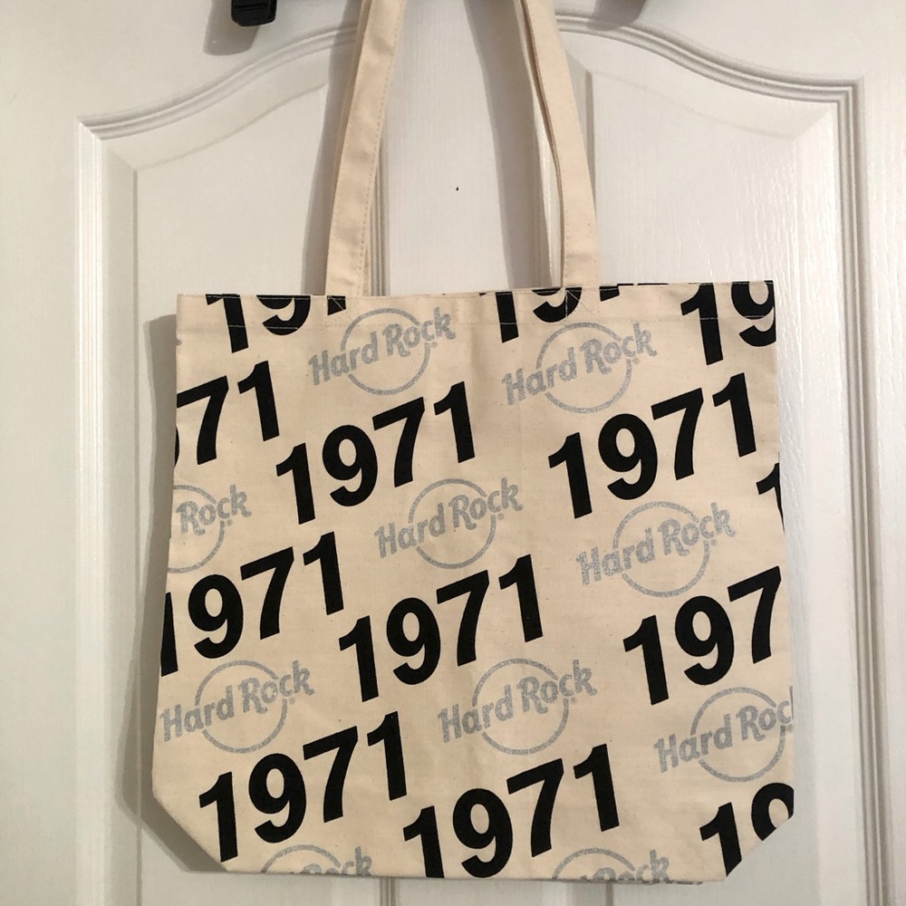 Hard Rock 1971 Canvas Tote Bag